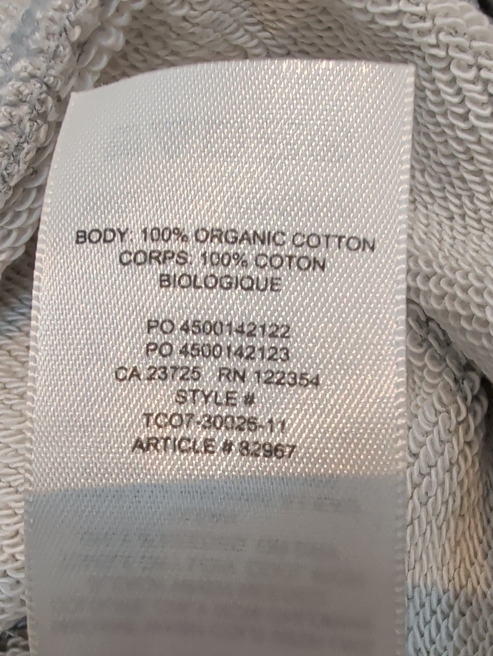 Aritzia Wilfred Free Janine Puff Sleeve Sweatshirt Gray Size XS - Picture 10 of 13